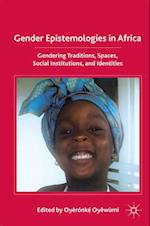 Gender Epistemologies in Africa