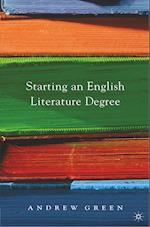 Starting an English Literature Degree