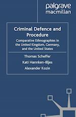 Criminal Defence and Procedure