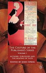 The Culture of the Publisher’s Series, Volume One