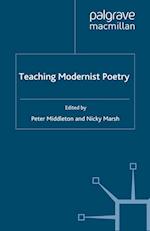 Teaching Modernist Poetry