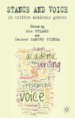 Stance and Voice in Written Academic Genres