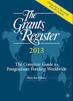The Grants Register 2013