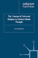 Concept of Universal Religion in Modern Hindu Thought