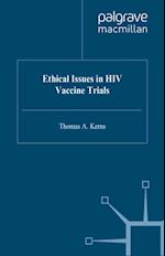 Ethical Issues in HIV Vaccine Trials