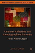 American Authorship and Autobiographical Narrative
