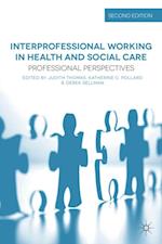 Interprofessional Working in Health and Social Care