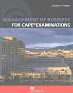 Management of Business for CAPE® Examinations Student's Book