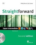 Straightforward 2nd Edition Upper Intermediate Level Workbook without key & CD