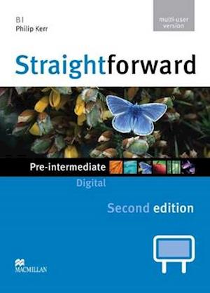 Straightforward 2nd Edition Pre-Intermediate Level Digital DVD Rom Multiple User