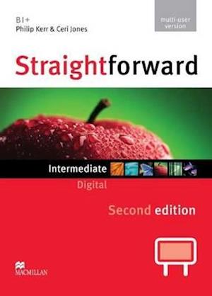 Straightforward 2nd Edition Intermediate Level Digital DVD Rom Multiple User