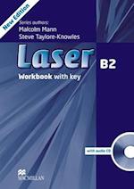 Laser 3rd edition B2 Workbook with key & CD Pack