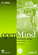 openMind 2nd Edition AE Level 1B Workbook Pack with key