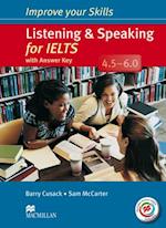 Improve Your Skills: Listening & Speaking for IELTS 4.5-6.0 Student's Book with key & MPO Pack
