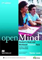 openMind 2nd Edition AE Starter Level Student's Book & Workbook Pack Premium