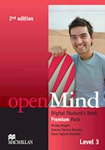openMind 2nd Edition AE Level 3 Digital Student's Book Pack Premium