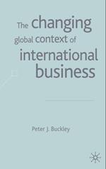 Changing Global Context of International Business