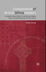 Compendium of British Office Holders