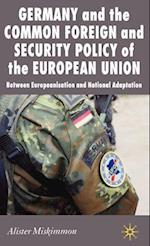 Germany and the Common Foreign and Security Policy of the European Union