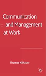 Communication and Management at Work