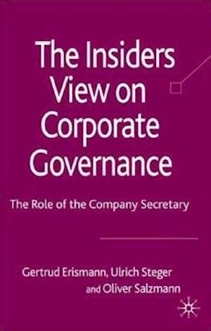 The Insider's View on Corporate Governance