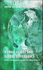 Human Values and Global Governance
