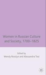 Women in Russian Culture and Society, 1700-1825