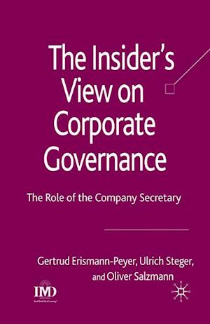 Insider's View on Corporate Governance