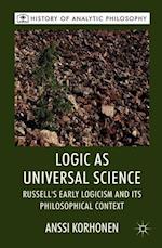 Logic as Universal Science