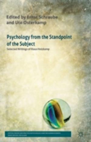 Psychology from the Standpoint of the Subject