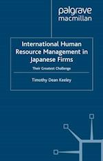 International Human Resource Management in Japanese Firms