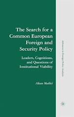 Search for a Common European Foreign and Security Policy