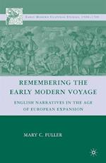 Remembering the Early Modern Voyage