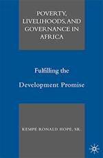 Poverty, Livelihoods, and Governance in Africa