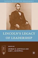 Lincoln’s Legacy of Leadership