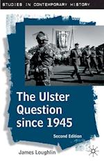Ulster Question since 1945