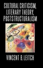 Cultural Criticism, Literary Theory, Poststructuralism