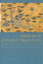 Sources of Chinese Tradition