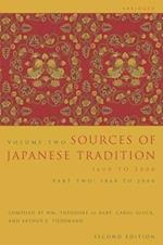 Sources of Japanese Tradition, Abridged