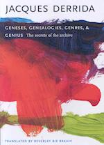 Geneses, Genealogies, Genres, and Genius