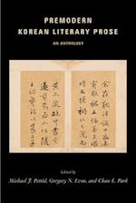 Premodern Korean Literary Prose