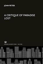 A Critique of Paradise Lost