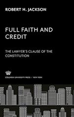 Full Faith and Credit