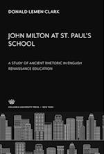 John Milton at St. Paul¿S School