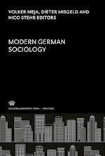 Modern German Sociology