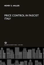 Price Control in Fascist Italy