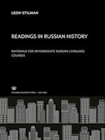 Readings in Russian History. Materials for Intermediate Russian Language Courses