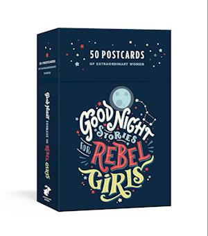 Good Night Stories for Rebel Girls: 50 Postcards