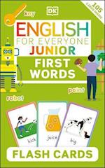 English for Everyone Junior First Words Flash Cards
