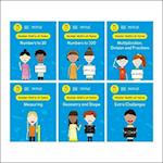 Maths — No Problem! Collection of 6 Workbooks, Ages 4-6 (Key Stage 1)